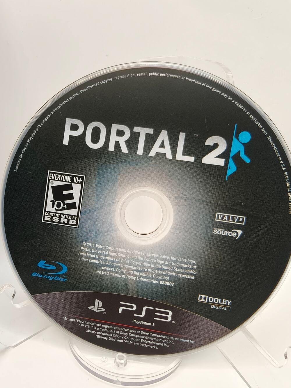 Portal 2 (PS3) Disc Only - Tested